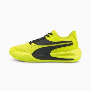 Tenis Basquetbol Puma Triple JR Amarillos Negros | 37412TRGB
