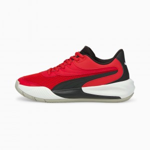 Tenis Basquetbol Puma Triple JR Rojos Negros | 75034MCBI