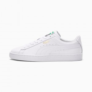 Tenis Puma Basket Classic XXI Blancos Blancos | 82041OESD
