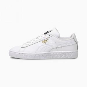 Tenis Puma Basket Classic XXI JR Blancos Blancos | 04562LFPK