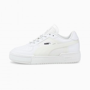 Tenis Puma CA Pro Tech LS JR Blancos Blancos | 60987UJGD