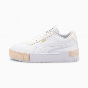 Tenis Puma Cali Deporte Jr Blancos Blancos | 08341AYLN