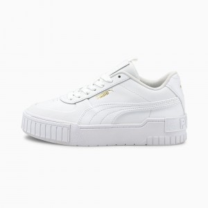 Tenis Puma Cali Deporte Jr Blancos Blancos | 07291CDNB