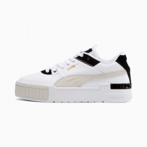 Tenis Puma Cali Deporte Mix Wo Blancos Negros | 27856OWPG