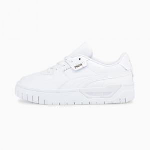 Tenis Puma Cali Dream Cuero Blancos | 05827GLZE