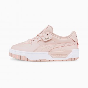 Tenis Puma Cali Dream Cuero Rosas Blancos | 85493ASLQ