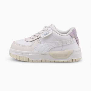 Tenis Puma Cali Dream Toddler Blancos Blancos | 03568CBMD
