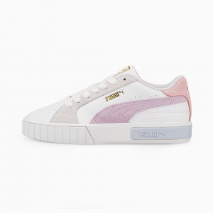 Tenis Puma Cali Star Blancos Lavanda | 61095HBZX