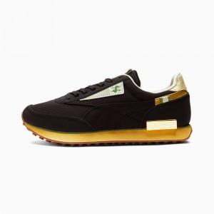 Tenis Puma Future Rider Big Spender Negros Dorados | 26807OPFY