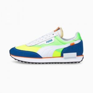 Tenis Puma Future Rider Play On Blancos Azul Rey | 54982MFXQ