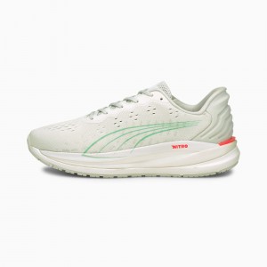 Tenis Puma Magnify Nitro Correr Verdes | 31805FPZC
