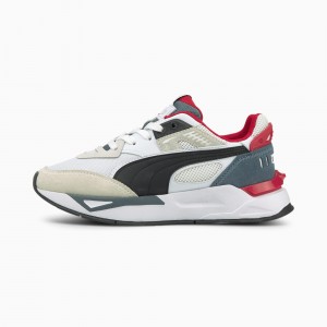 Tenis Puma Mirage Deporte Remix JR Blancos Negros | 25890TRMG