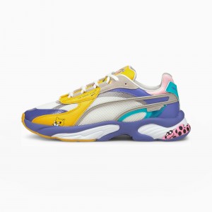 Tenis Puma PUMA x AKA BOKU RS-Connect Blancos | 47910LCFQ