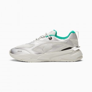 Tenis Puma PUMA x BALR. RS-Fast Plateados Blancos Negros Verdes | 35481GETZ