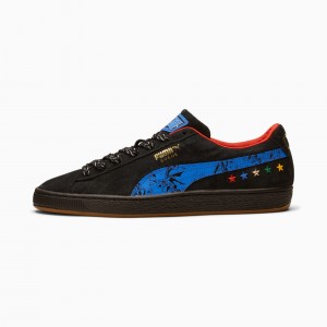 Tenis Puma PUMA x DC Justice League Suede Negros | 87251DJEN