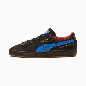Tenis Puma PUMA x DC Justice League Suede JR Negros | 37419KBHR