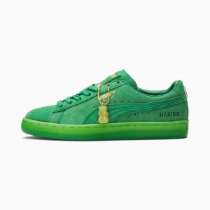 Tenis Puma PUMA x HARIBO Suede JR Verdes Verdes | 03497KWDE