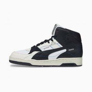 Tenis Puma PUMA x PUMA Slipstream Mid Negros Blancos | 01836JBDG