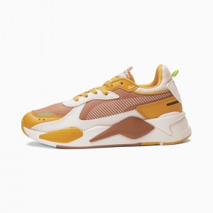 Tenis Puma PUMA x WHITE CASTLE RS-X Mocha Bisque / Sunflower | 16724DLTK