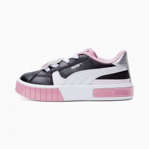 Tenis Puma Puma X L.O.L. Surprisecali Star Beats Toddler Negros Plateados | 61542UEIR