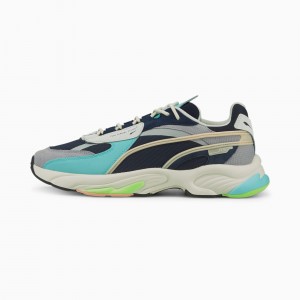 Tenis Puma RS-Connect Dust Azules | 45319SBZO