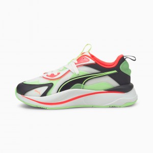 Tenis Puma RS-Curve City Lights Blancos Verdes | 20596URSF