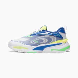 Tenis Puma RS-FAST Paradise Blancos Verdes Amarillos | 29781LWQM