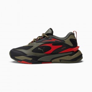 Tenis Puma RS-Fast Tipoff JR Negros Verdes Rojos | 46382TUQA