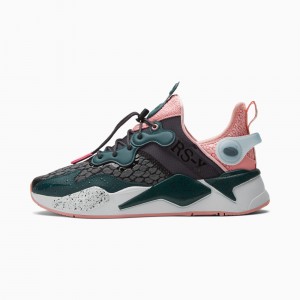Tenis Puma RS-X T3CH Craken Negros Azules | 31287LNYH