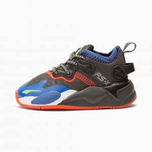 Tenis Puma RS-X T3CH Toddler Rojos Negros | 57864YTJU