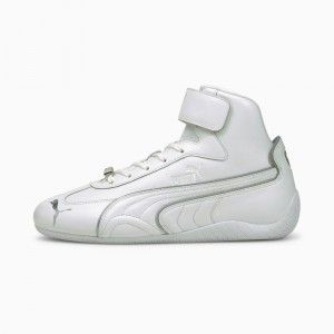 Tenis Puma Speedcat Mid LS Metallic Blancos Plateados | 89503LKEF