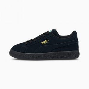 Tenis Puma Suede Classic XXI Little Negros Negros | 86527JGBP