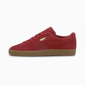 Tenis Puma Suede Gum Rojos | 95206XGOU