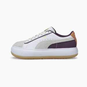 Tenis Puma Suede Mayu SC Blancos | 42706QLWO