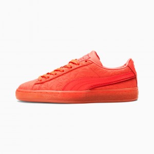 Tenis Puma Suede Triplex Mono JR Rosas Rojos | 27319UABH