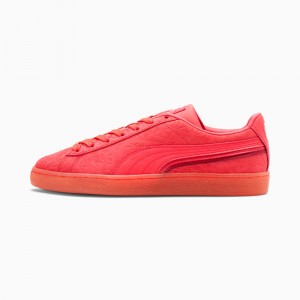 Tenis Puma Suede Triplex Mono Rosas Rojos | 64385UGAK