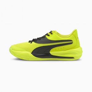 Tenis Puma Triple Basketball Amarillos Negros | 76289BFOU