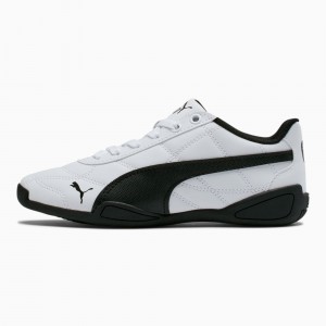 Tenis Puma Tune Cat 3 JR Blancos Negros | 25614EQKB
