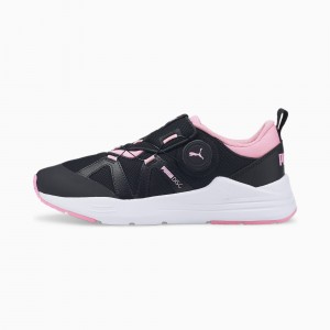 Tenis Puma Wired Run Disc JR Negros Rosas | 25784JIDY