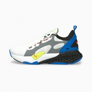 Tenis Puma XETIC Halflife Blancos Negros Azules | 02967XWAF