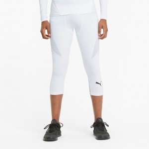 Tights Puma EXO-ADAPT 3/4 Entrenamiento Blancos | 58604DEBG