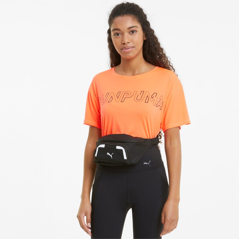 Bolsas Puma Entrenamiento Cintura Negros | 23608PKAS