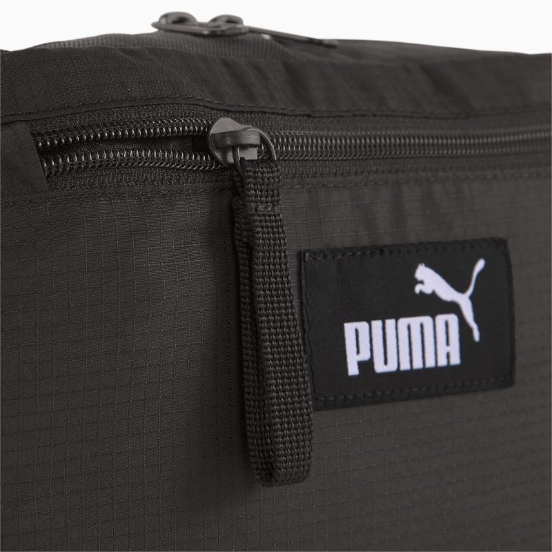 Bolsas Puma Evo Essentials Cintura Negros | 43658JIDQ