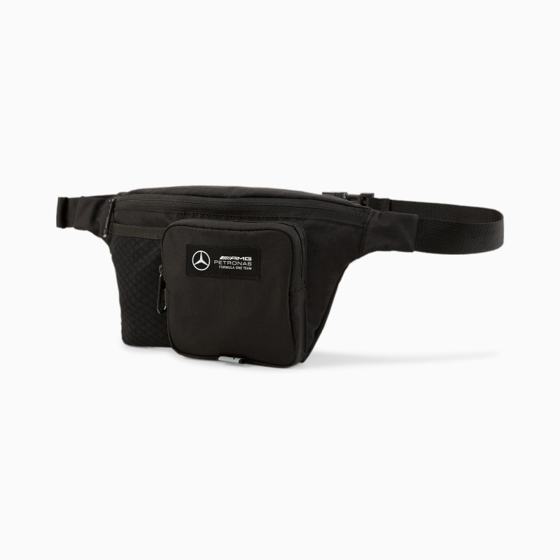 Bolsas Puma Mercedes F1 Cintura Negros | 01582OKZY