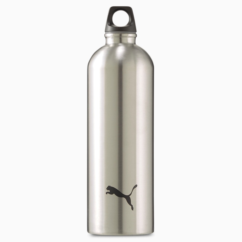 Bottle Puma PUMA Entrenamiento Stainless Steel Agua Plateados | 12538YVMC