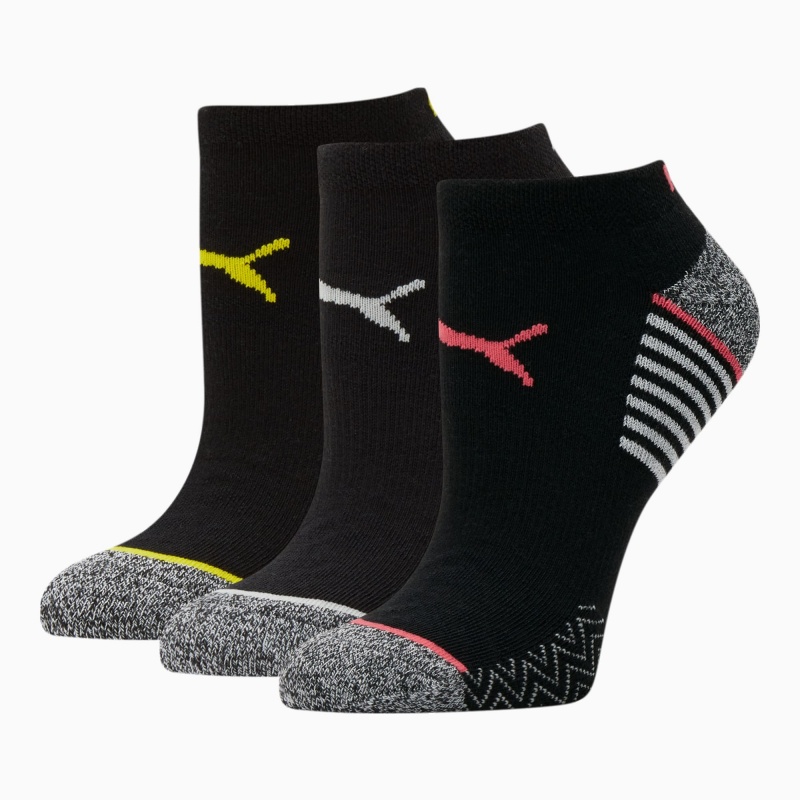 Calcetines Puma Low Cut Socks [3 Pack] Rosas | 98741PEXC