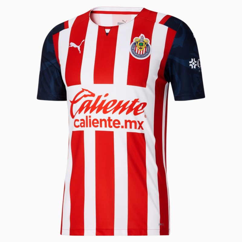 Camisa Puma Chivas Home Replica 21-22 Rojos | 76194JWOE