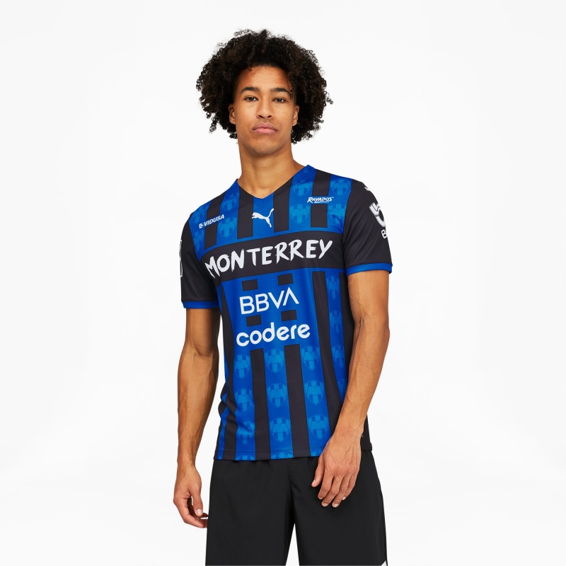 Camisa Puma Monterrey Alternative Replica 22 Azul Rey | 62574ZJFP