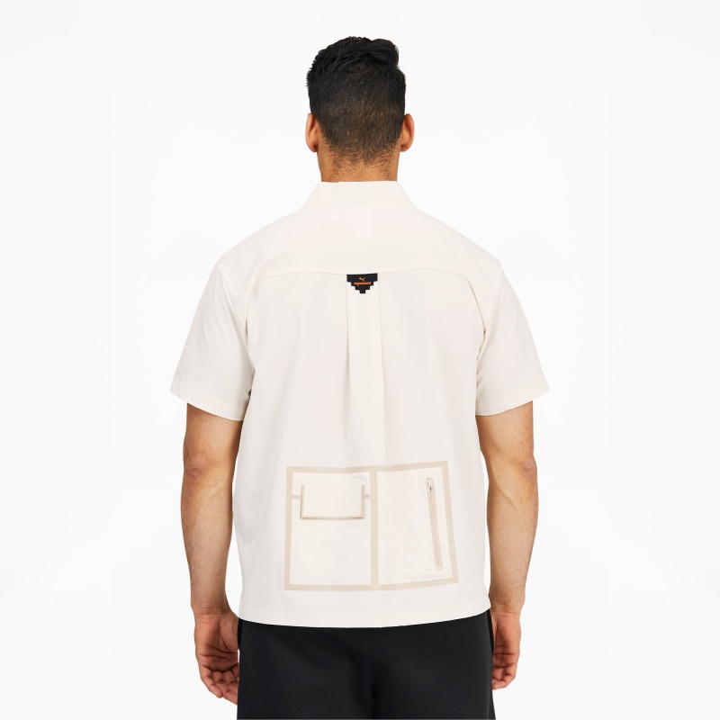 Camisa Puma PUMA x PRONOUNCE Woven Shirt Blancos | 16857BSXH