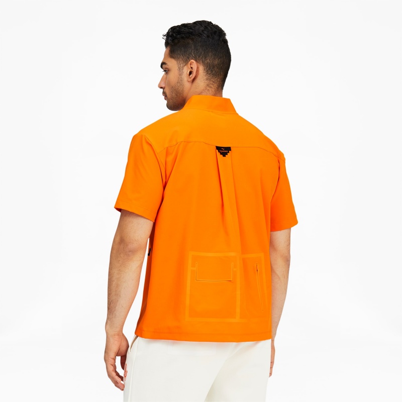 Camisa Puma PUMA x PRONOUNCE Woven Shirt Naranjas | 65017ETAS